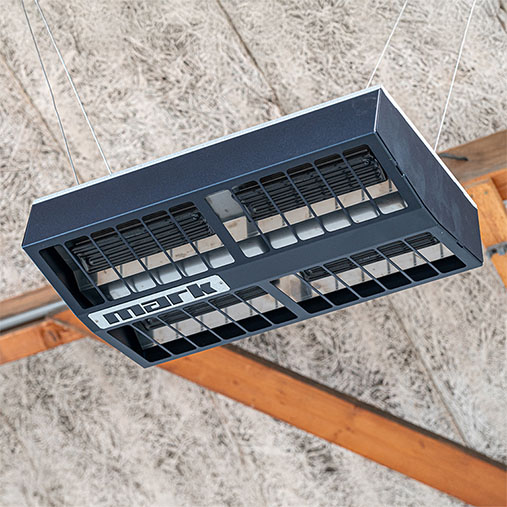 NEW: INFRA ER electric infrared radiant heater
